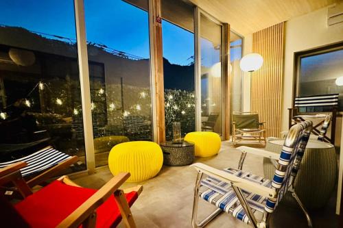 Ome House | 加美屋リゾート奥多摩 テラス & 風呂-Kamiya Resort Okutama