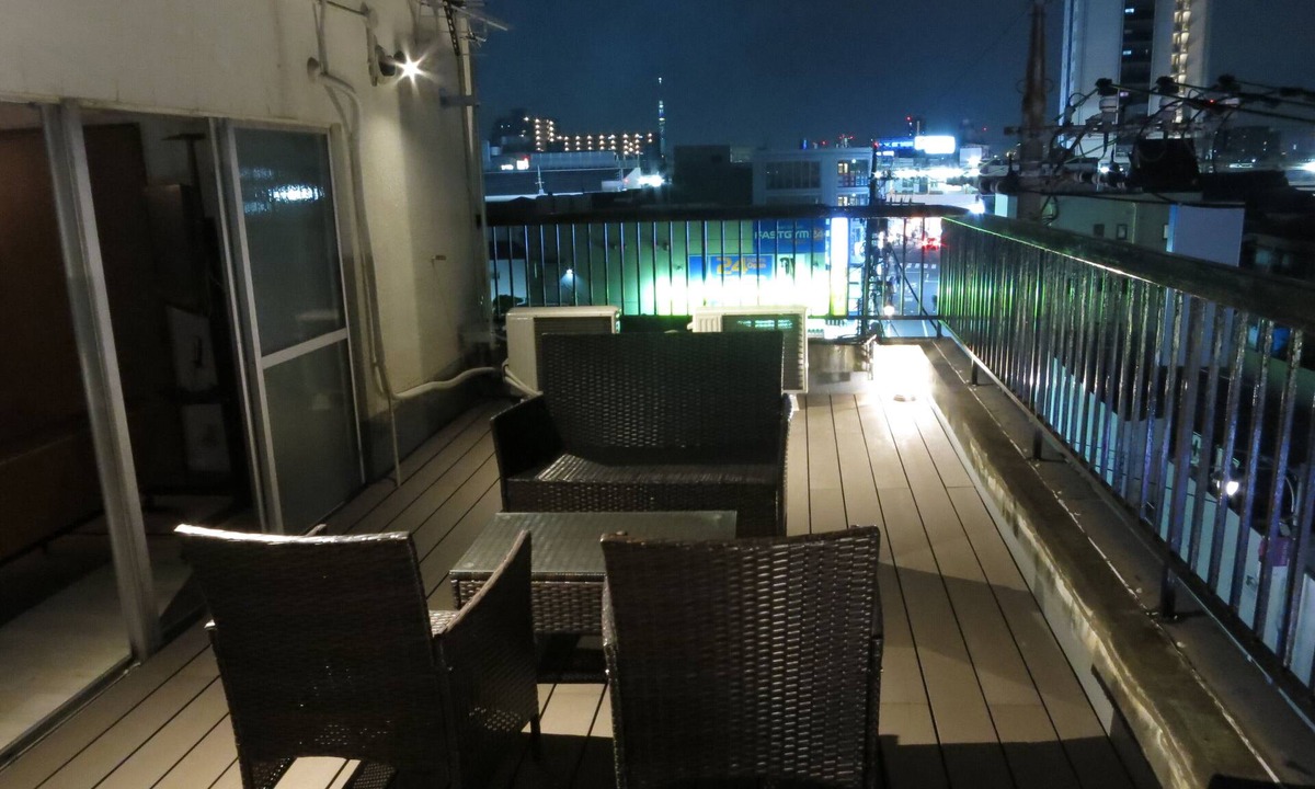 Adachi Apartment | 1 minute walk from Gotanno Station☆ Renovated 4th floor terrace One train to Asakusa and Akihabara