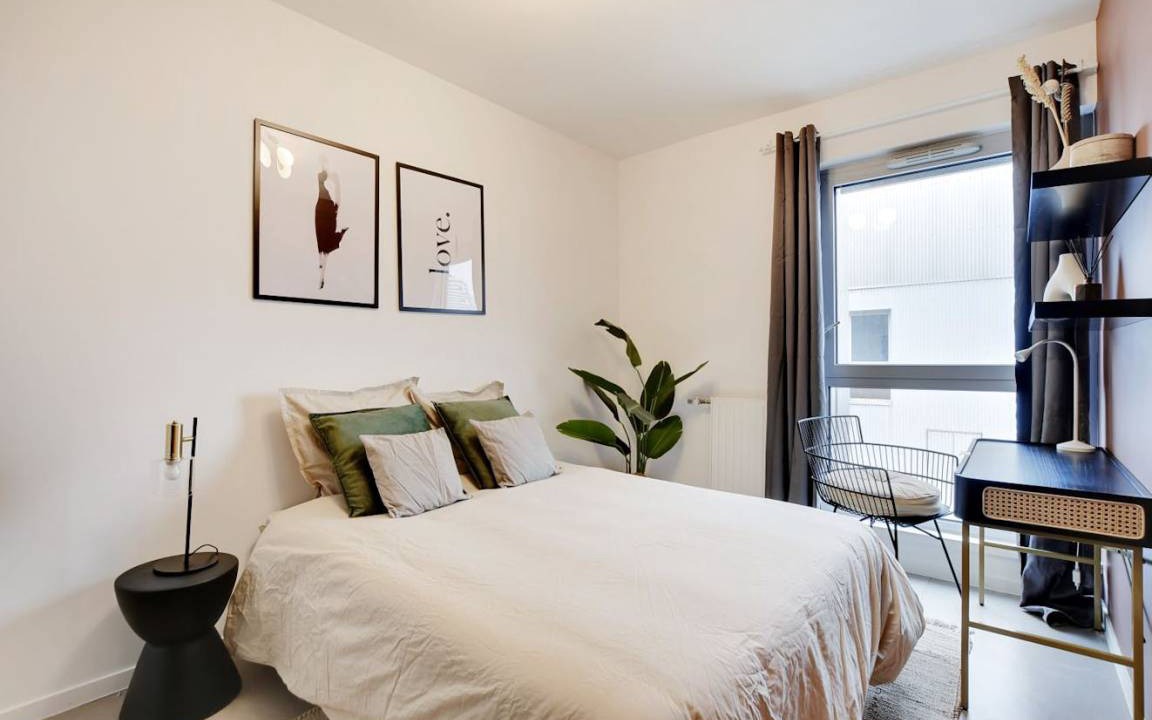 Quartier du Pont-de-Flandre Resort | 104 m² Private room ∙ 1 bedroom ∙ 5 guests
