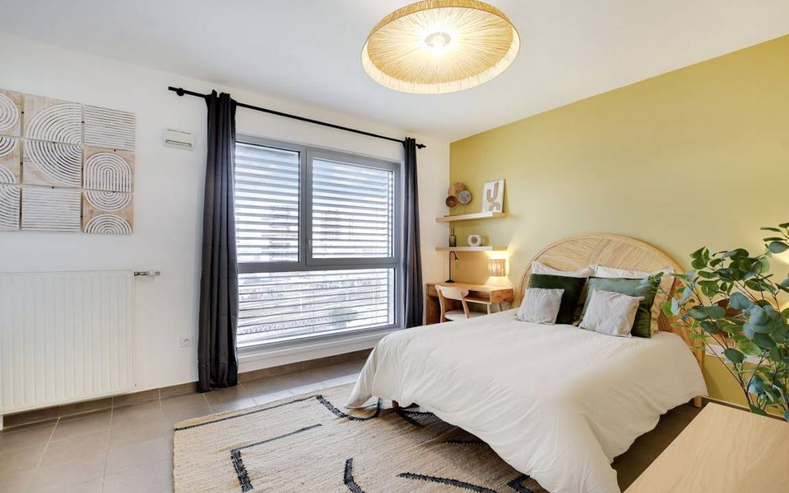Quartier du Pont-de-Flandre Resort | 104 m² Private room ∙ 1 bedroom ∙ 5 guests