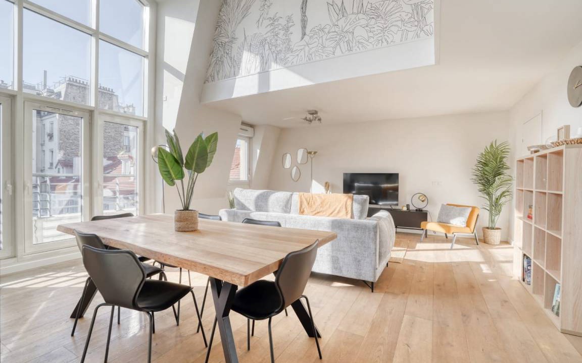 Clichy Apartment | 105 m² Apartment ∙ 3 bedrooms ∙ 6 guests