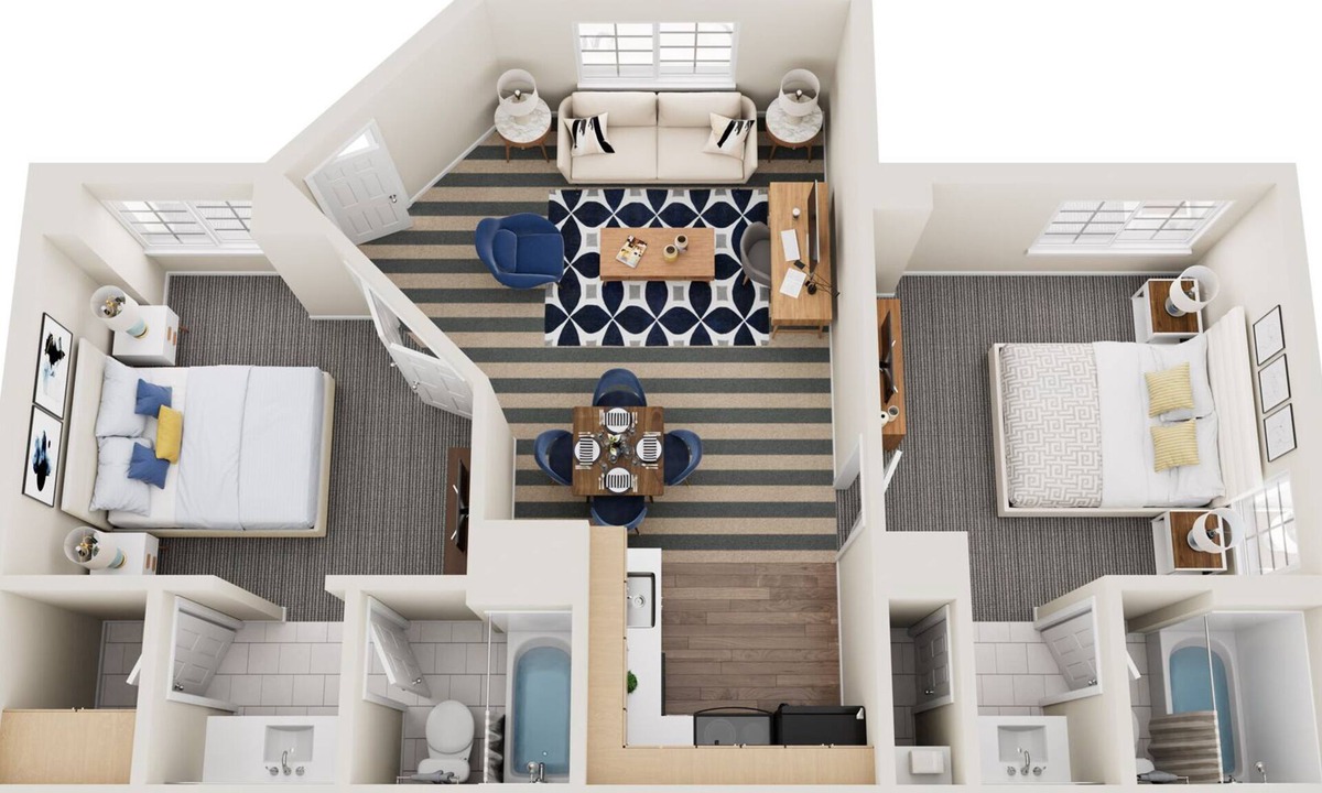 Malvern Apartment | 2 Bedroom x 2 Bathroom in Malvern, PA