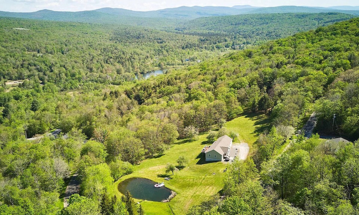 Parksville House | 20 Acre Luxe Family Getaway with Hot Tub, Game Room
