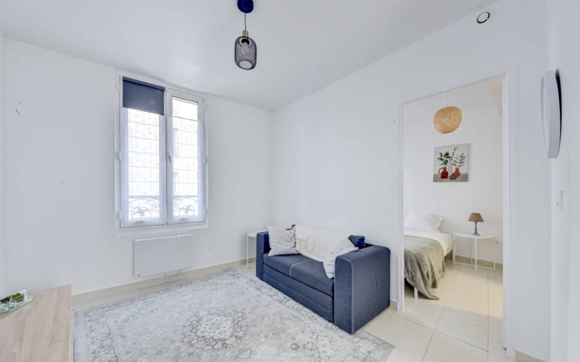 Aubervilliers Apartment | 28 m² Apartment ∙ 1 bedroom ∙ 3 guests
