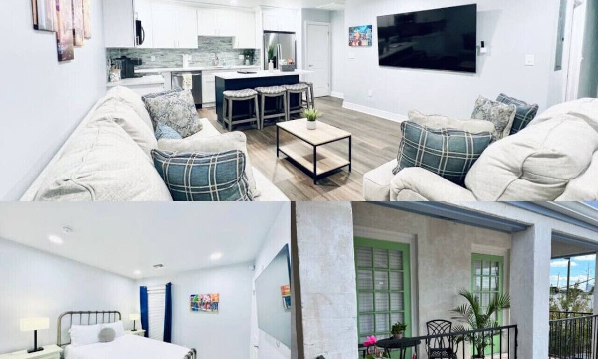Metairie Condo | 3 Bed/3 Bath with King Bed 15 min to Downtown New Orleans