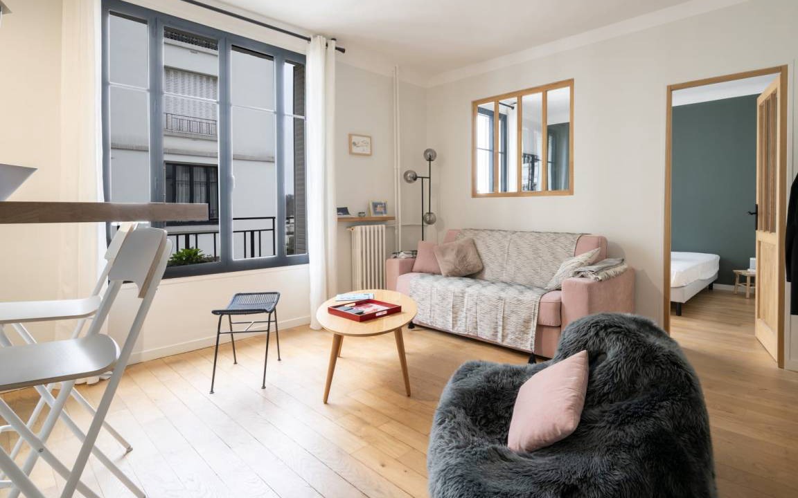 Parchamp–Albert Kahn Apartment | 41 m² Apartment ∙ 1 bedroom ∙ 2 guests
