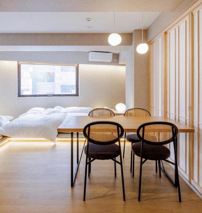 Katsushika Apartment | 41A Sakura NEW OPEN 3 minutes from the east exit of Ayase Station Japanese modern sophisticated space private room Ueno and Asakusa 20 minutes