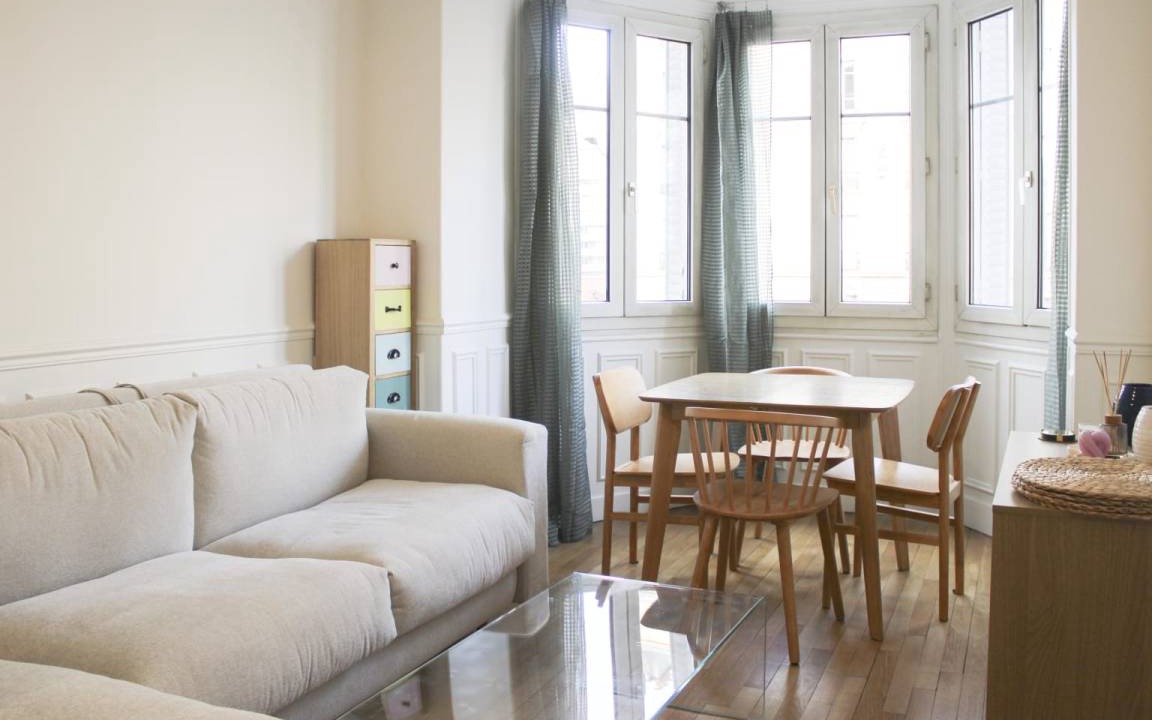 Pantin Apartment | 43 m² Apartment ∙ 1 bedroom ∙ 2 guests