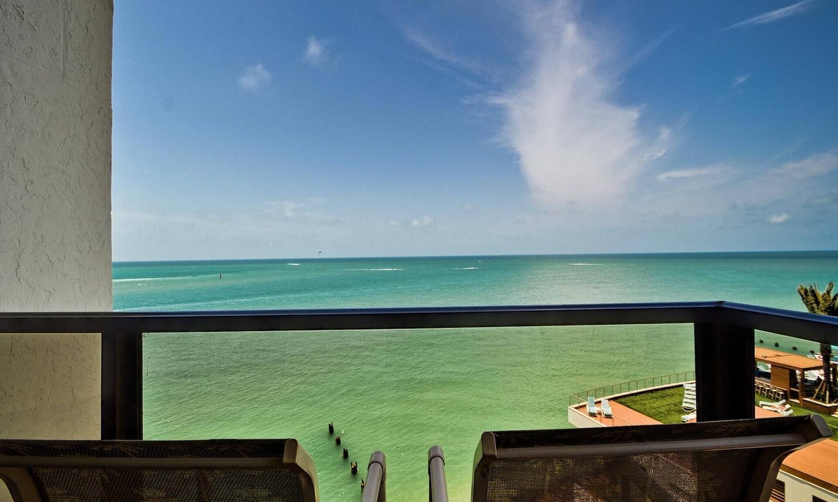 Clearwater Beach Condo | 440 West Condos 808-N Beautiful Water View