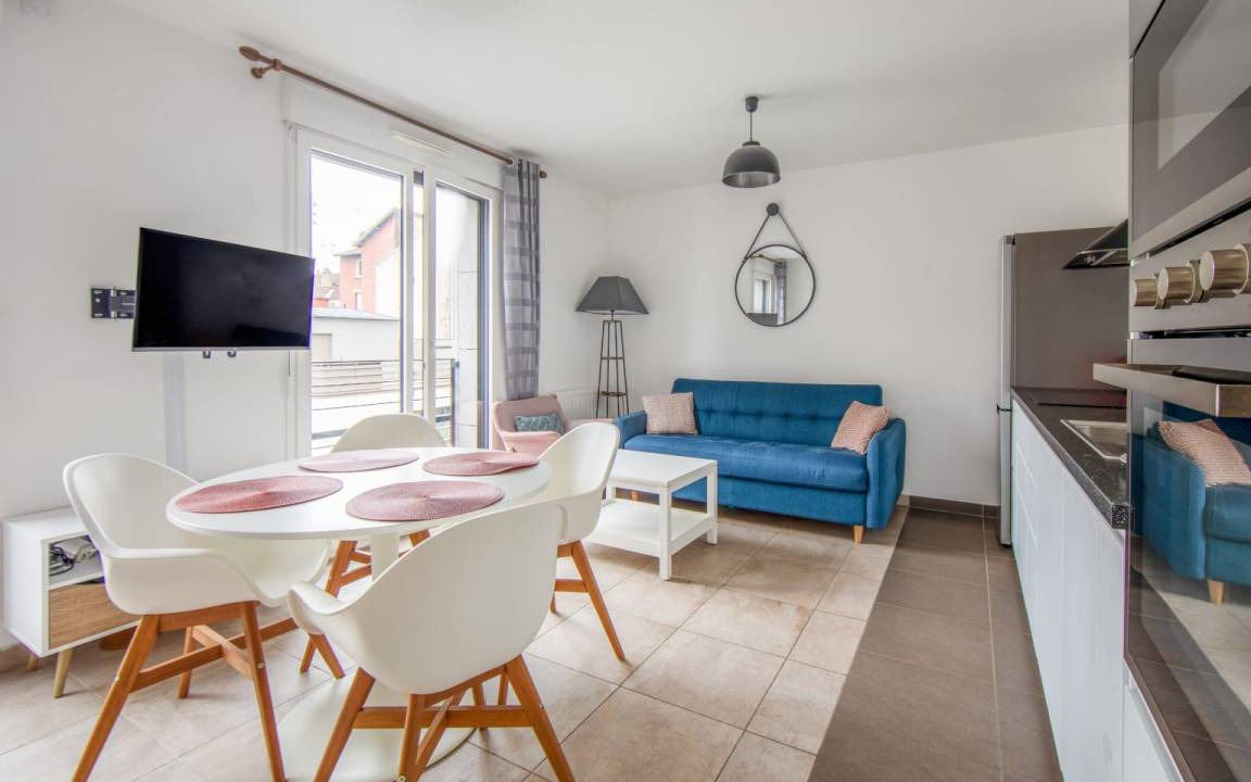 Clichy Apartment | 45 m² Apartment ∙ 1 bedroom ∙ 4 guests