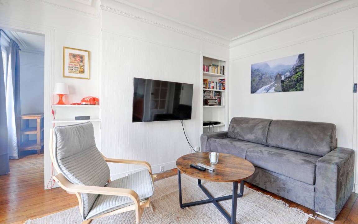 20th Arrondissement Apartment | 46 m² Apartment ∙ 1 bedroom ∙ 4 guests
