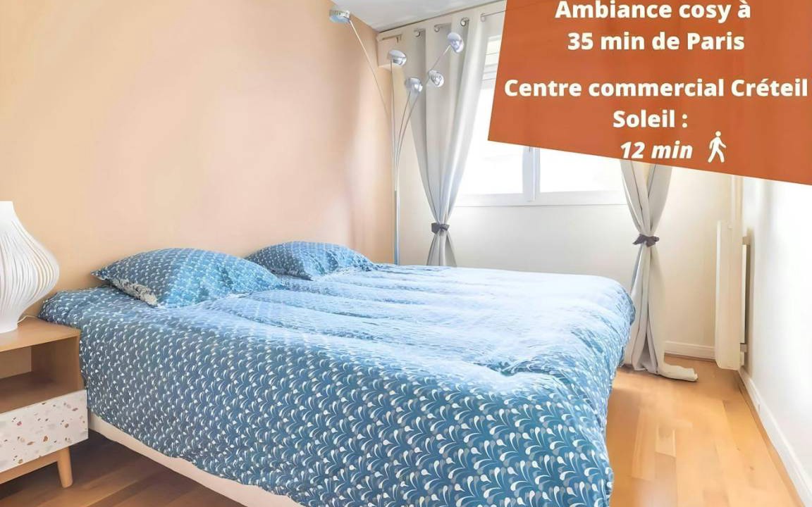 Haut du Mont-Mesly Apartment | 55 m² Apartment ∙ 2 bedrooms ∙ 5 guests
