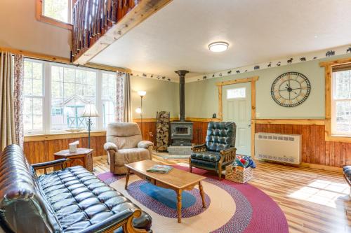 Marion Center House | 8 Private Acres: Little Mahoning Creek Cabin!