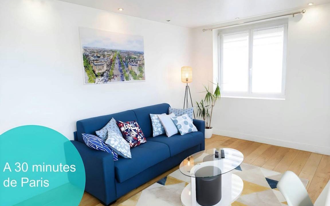 Val de Brie Apartment | 96 m² Apartment ∙ 3 bedrooms ∙ 9 guests