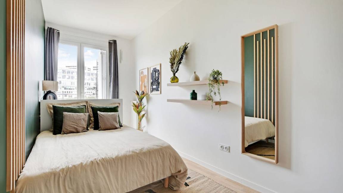 Quartier du Pont-de-Flandre Resort | 99 m² Private room ∙ 1 bedroom ∙ 6 guests