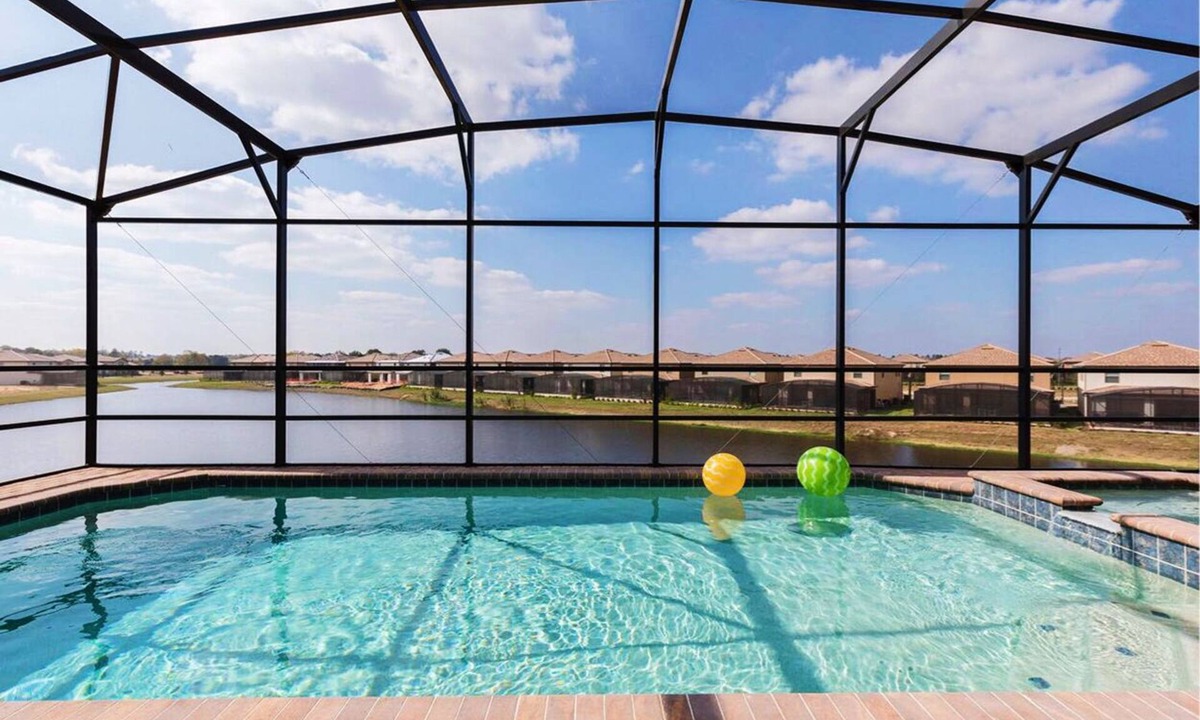 Four Corners House | 9Br/6Ba luxurious Pool House with lake view from 280/nt, Close To Disney