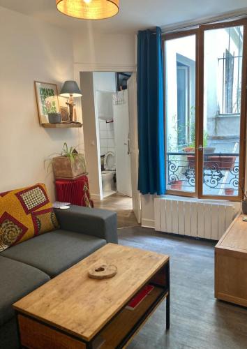 Quartier de la Chapelle Apartment | Appartement Calme 2 pieces