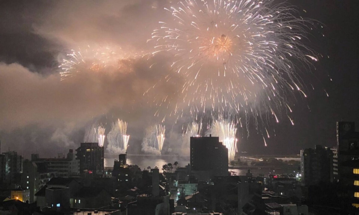Atami House | Atami Ocean View Resort Villa Front seat for fireworksBBQ on the terrace/Atami Shizuoka