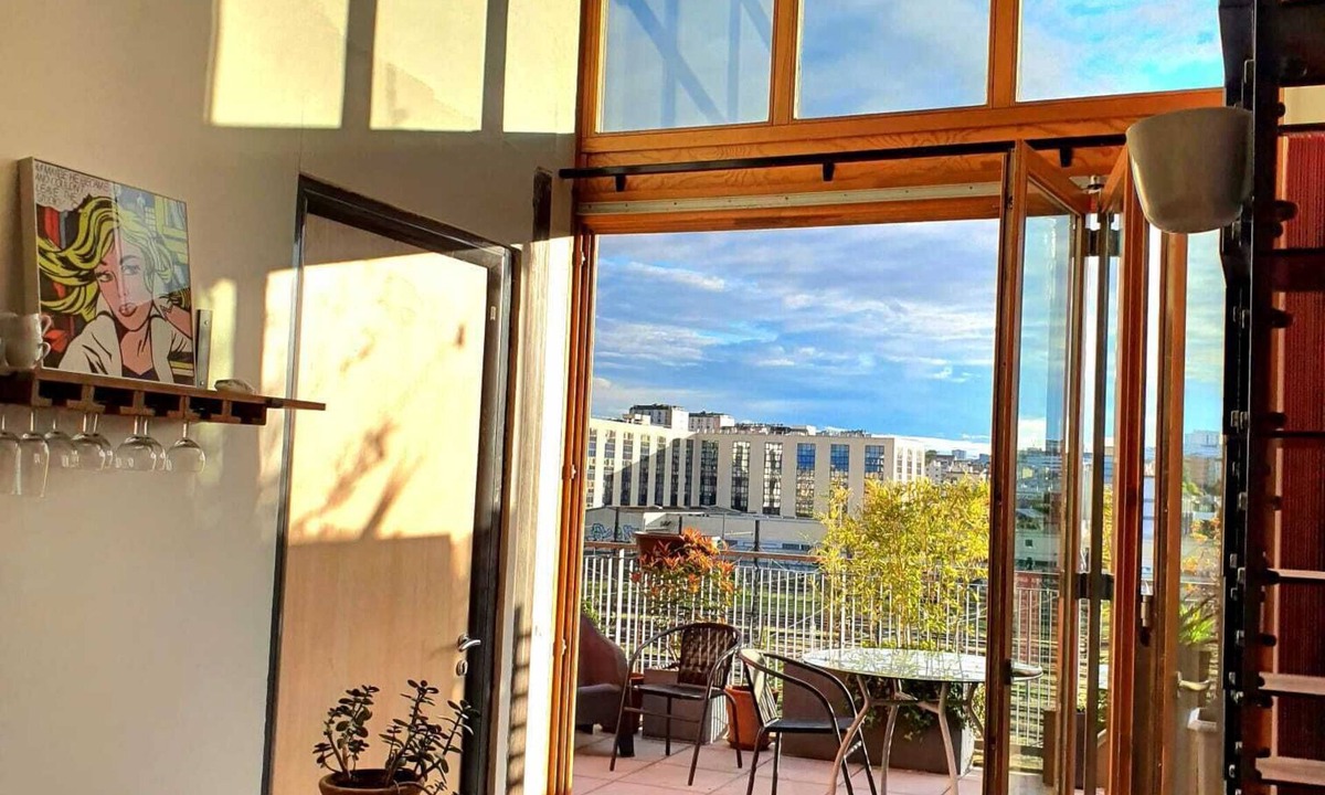 Ivry-port Apartment | Atypical loft studio 500m from Paris 13e proche Seine, air-conditioned, parking