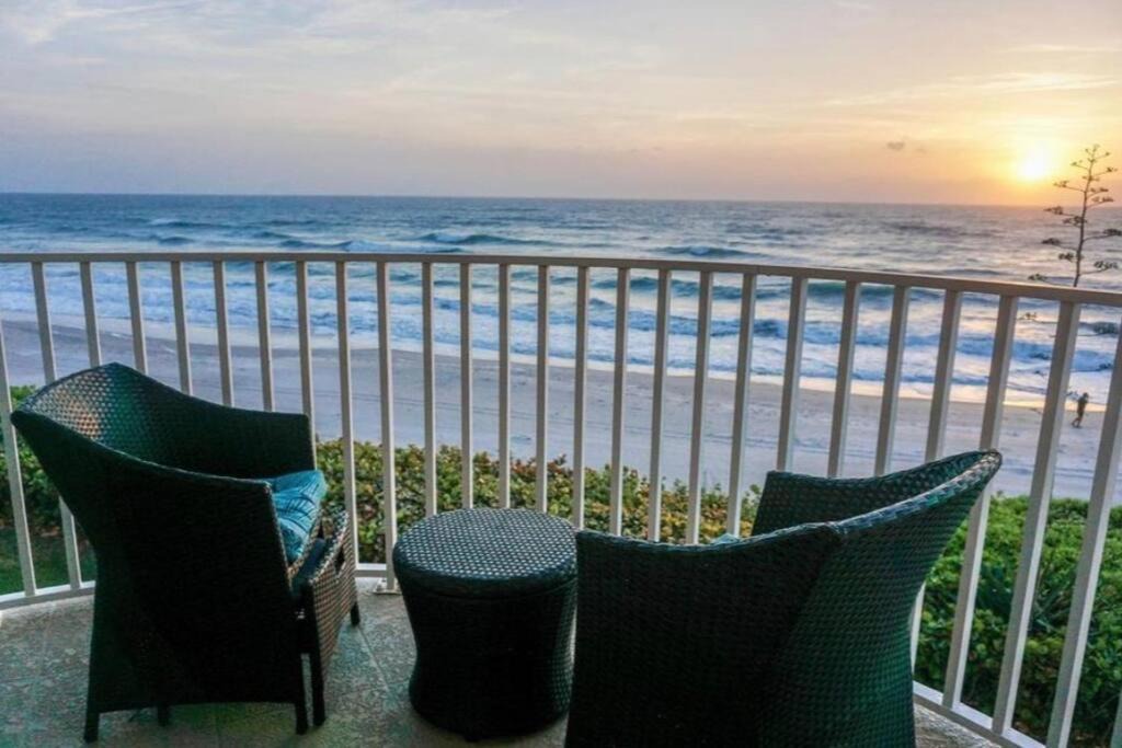 Indian Harbour Beach Apartment | Beautiful, Beachfront, Balconied 2/2 Condo