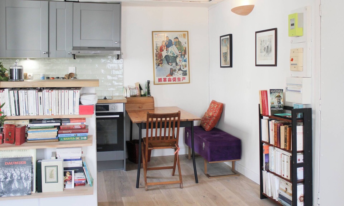 Belleville Apartment | Beautiful studio for couple with courtyard