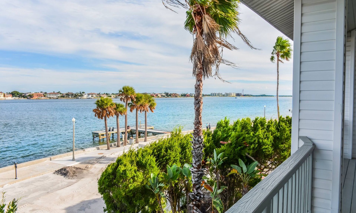 Pass-a-Grille House | Beautiful Waterfront Home at Historic Pass-a-Grille, One Block From The Beach!