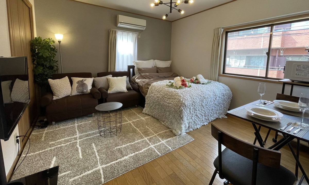 Honmachi Apartment | Best Shinjuku Shibuya Modern Full-furnished Apartment1 FREE WIFI MAX4guets