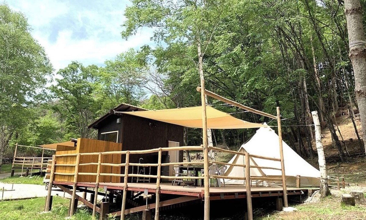 Koshu RV Rental | Building D Dogs allowed 2 person plan Children /Koshu City Yamanashi