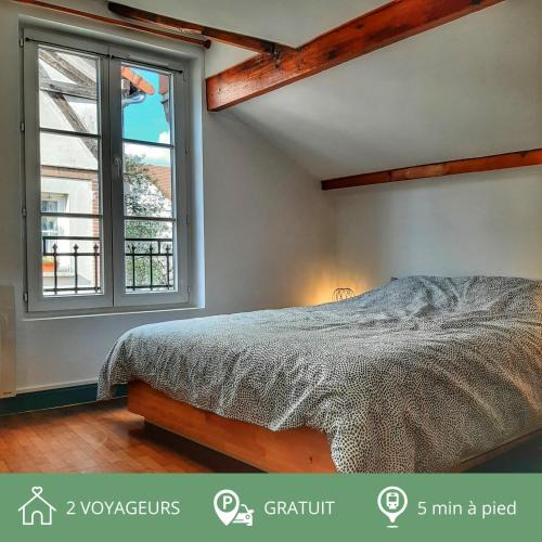 Lagny-sur-Marne Apartment | Cœur de ville avec parking+gare à proximité de Disney et Paris