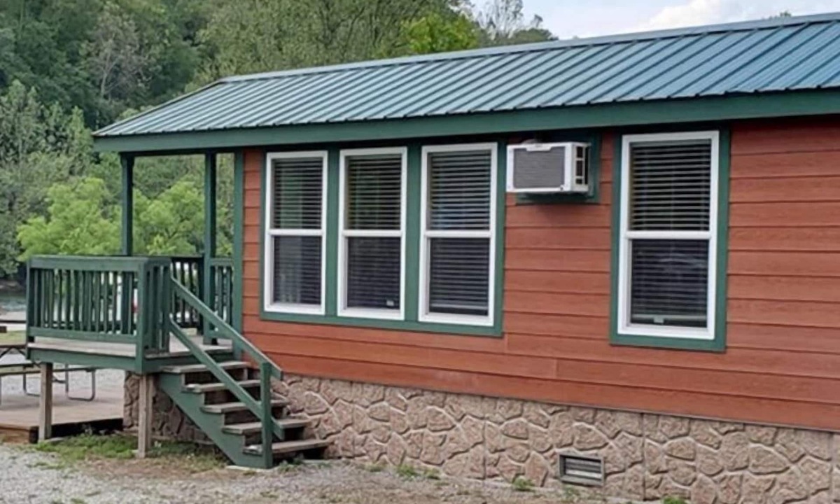 Dickerson Run Cabin | Cabin 11 - Beautiful cabin with a queen, full and twin bed. Great for days outdoors and nights in.