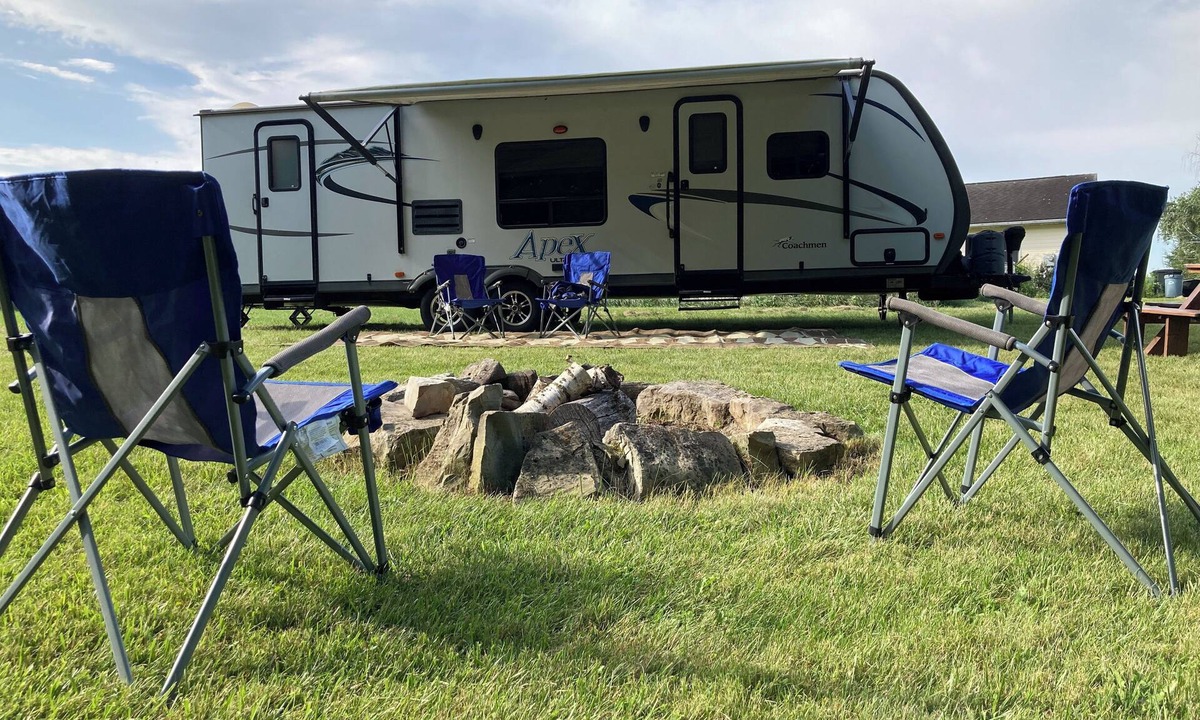 State College House | Camper in a private spot less than ten minutes from Beaver Stadium and PSU!