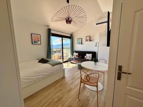Grosseto-Prugna Apartment | Casamea - Studio, Vue Mer, Piscine, Porticcio
