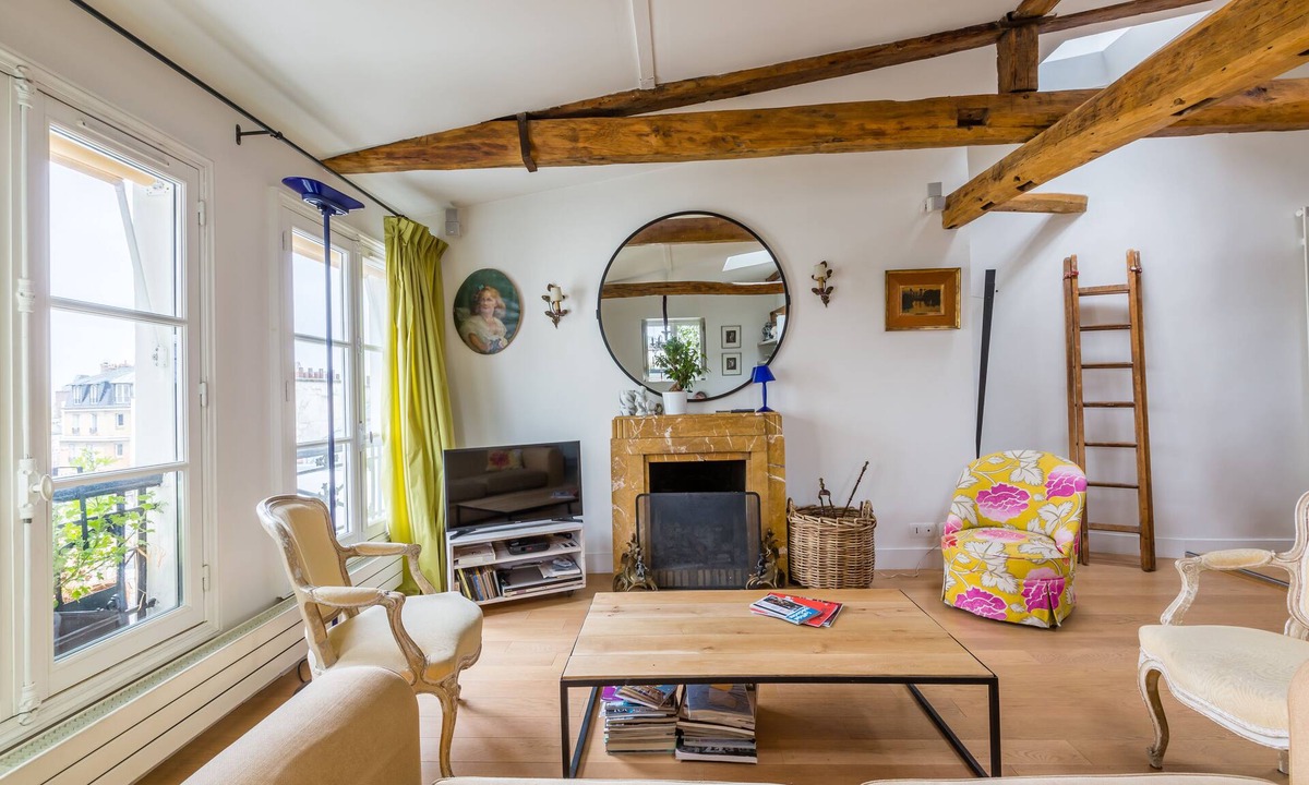 Enfants-Rouges Apartment | Character in the Marais, by Veeve