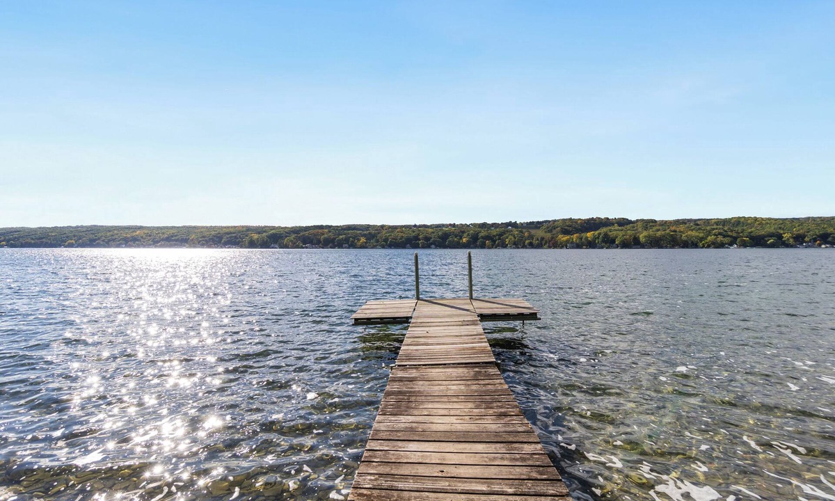 Town of Jerusalem Cottage | Classic Keuka Lake Cottage on the Bluff! Walk-in lake frontage!
