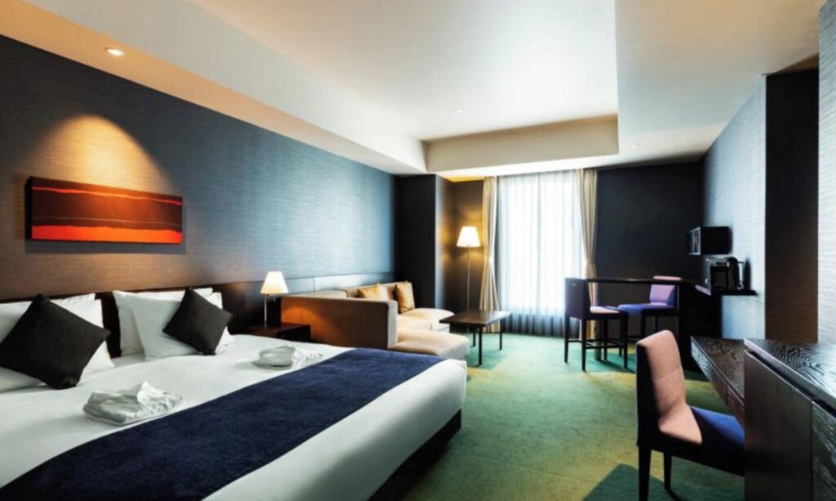 Komagata Hotel | Classy King Smoking hotel with AC, fitness room in charming Taito City