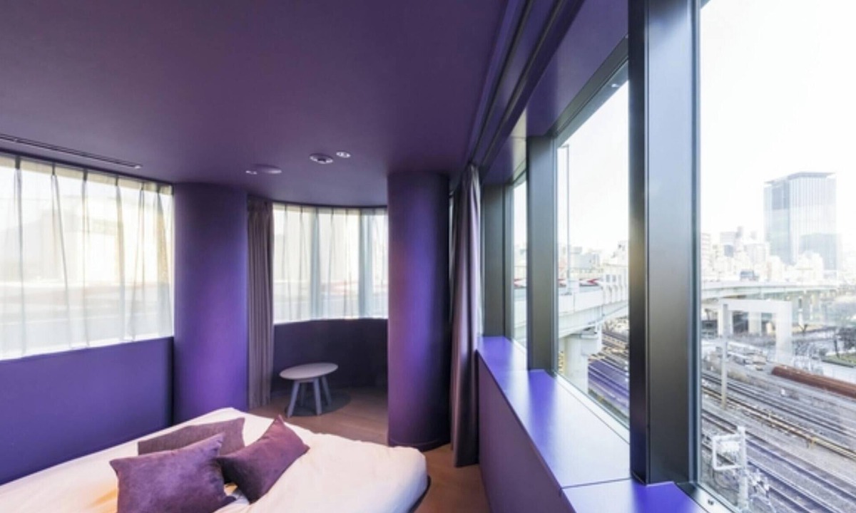 Iidabashi Hotel | Corner Room Purple Standard Plan Breakfast not /Chiyoda Ward Tokyo