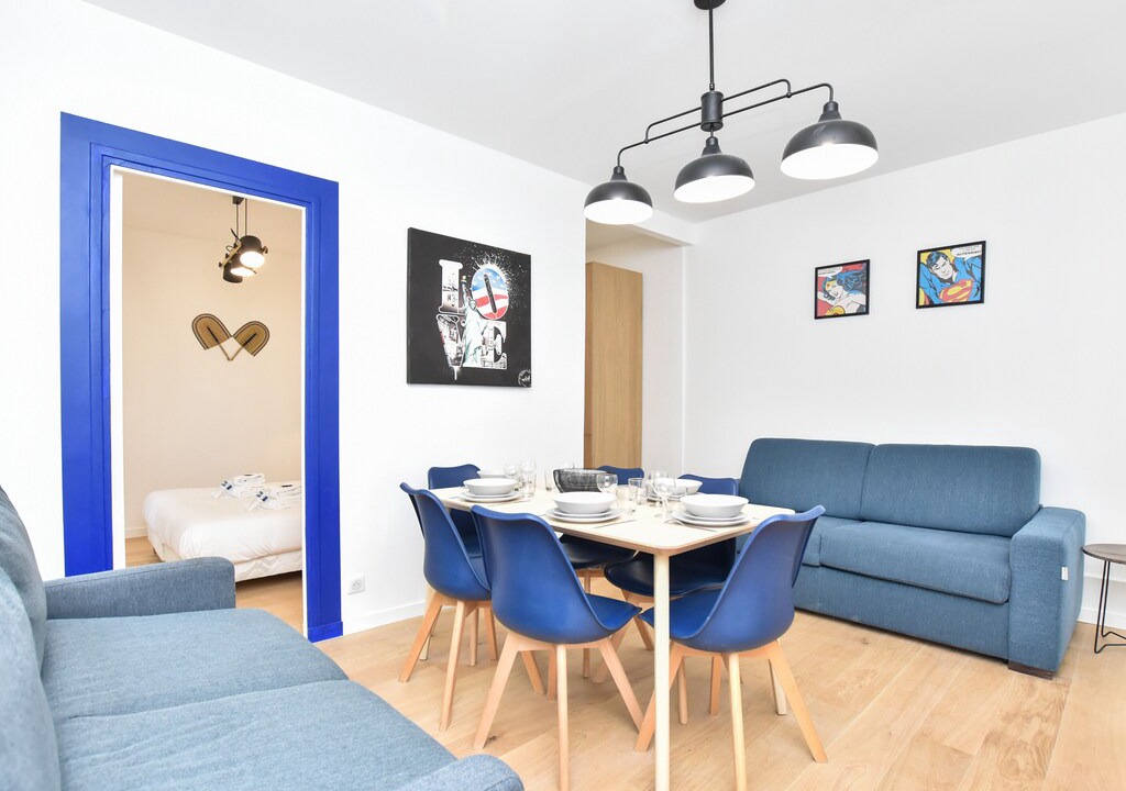 Saint-Fargeau Apartment | Cosy 1BR - Place Saint Fargeau
