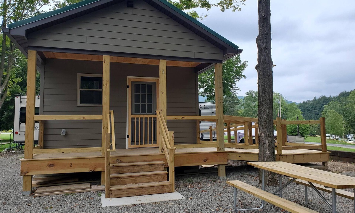 Gaines Cabin | Crooked Creek Cabin 6 - Cabin Six: Handicap accessible cabin nestled in the PA Wilds with modern amenities and Pine Creek access for all to enjoy.