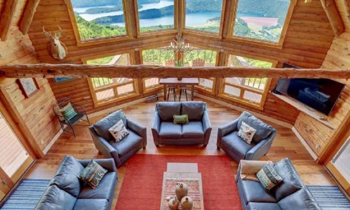 Calvin Cabin | Crown Jewel Vista - Mountain top lodge with spectacular views