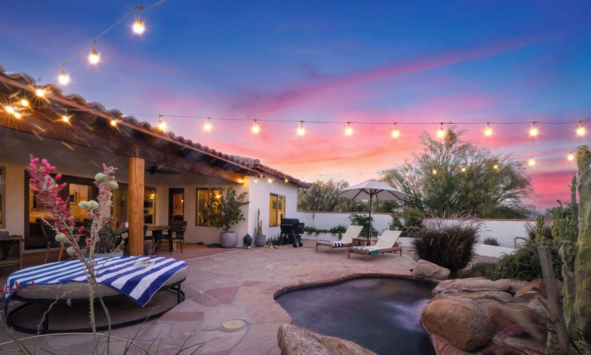 Rio Verde Foothills Villa | Desert Villa | Plunge Pool and Four Peaks Views