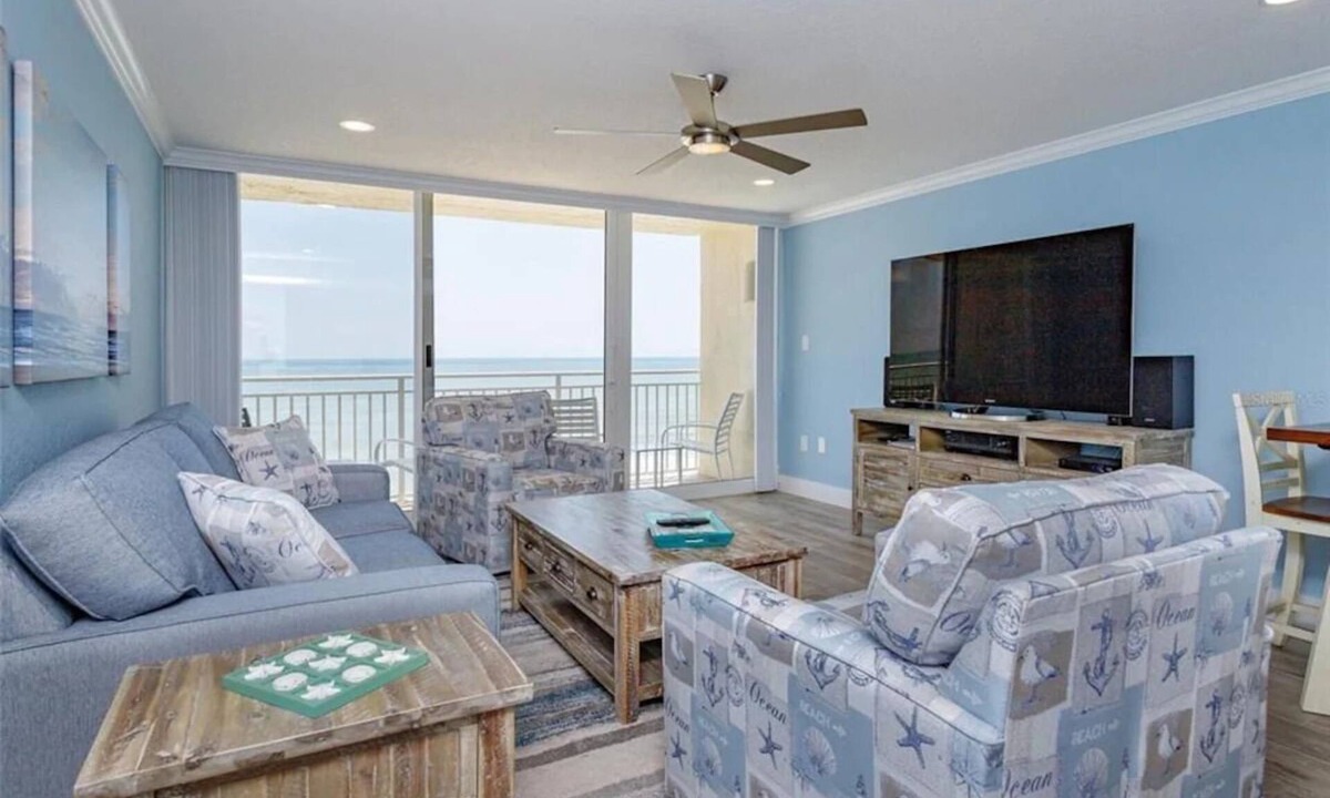 New Smyrna Beach Condo | DIRECT OCEANFRONT - TOP TWO FLOORS - LUXURY TOWNHOUSE - THE PELICAN