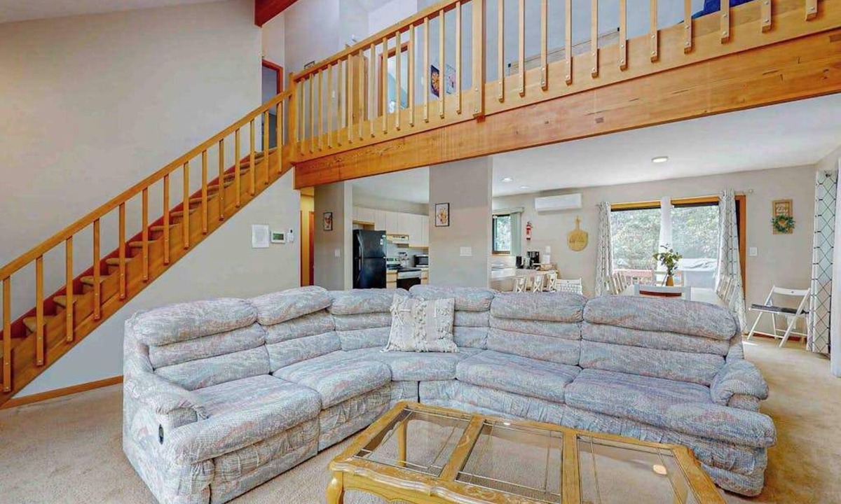 Tunkhannock Township House | Dog-Friendly Home with Hot Tub, Decks & Pool Table