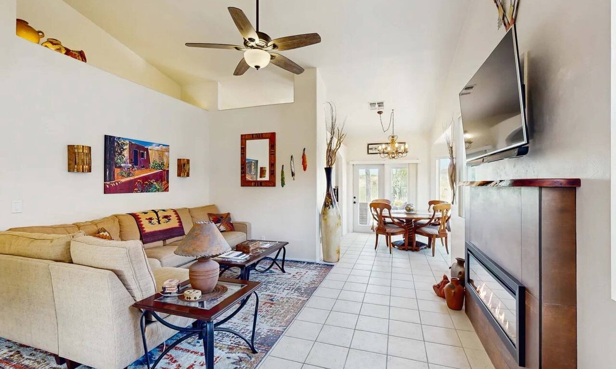 Rancho Vistoso House | Dog-friendly valley view oasis with private hot tub, shaded patio, washer/dryer