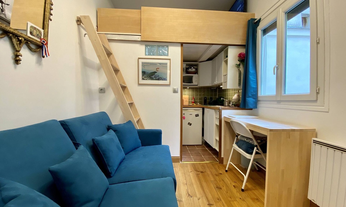 Saint-Gervais Apartment | Furnished mezzanine studio - Paris - Marais