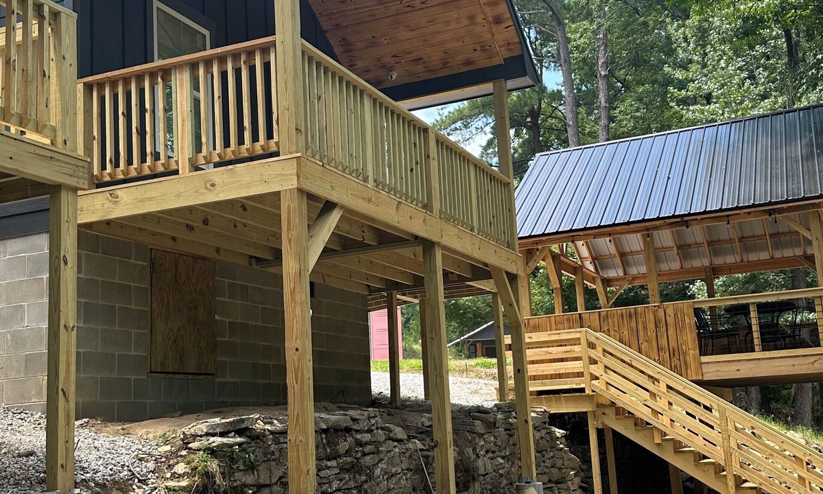 Lee County Cabin | Griffen Mill Properties cabin #7 next to Uchee Creek