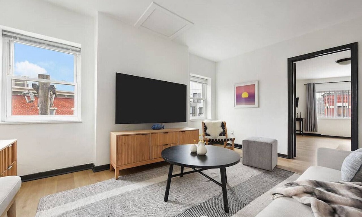 Lower Lawrenceville Apartment | ★ HostWise Stays ★ Off Street Parking, Central Lawrenceville, Butler St. Apartment!