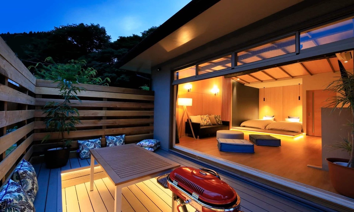 Yamakita Hotel | Limited to 2 buildings Private openair bath BBQ terrace Separate villa pets allowed Room onl/Ashigarakamigun Kanagawa