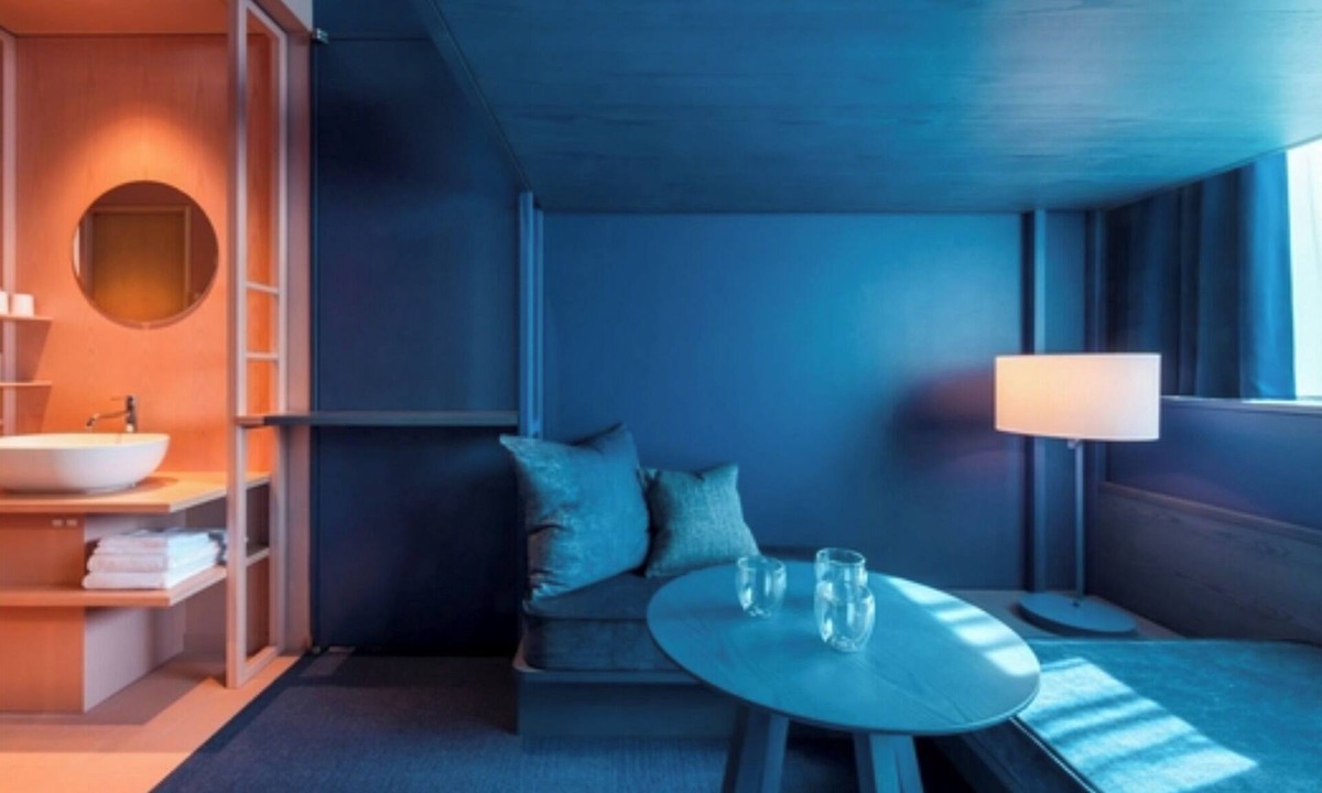 Iidabashi Hotel | Loft Room A Dark Blue Standard Plan Breakfast n/Chiyoda Ward Tokyo