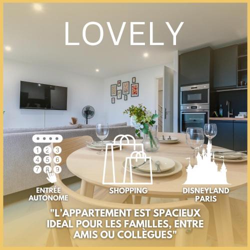 Vaires-sur-Marne Apartment | Lovely appartement proche Disney