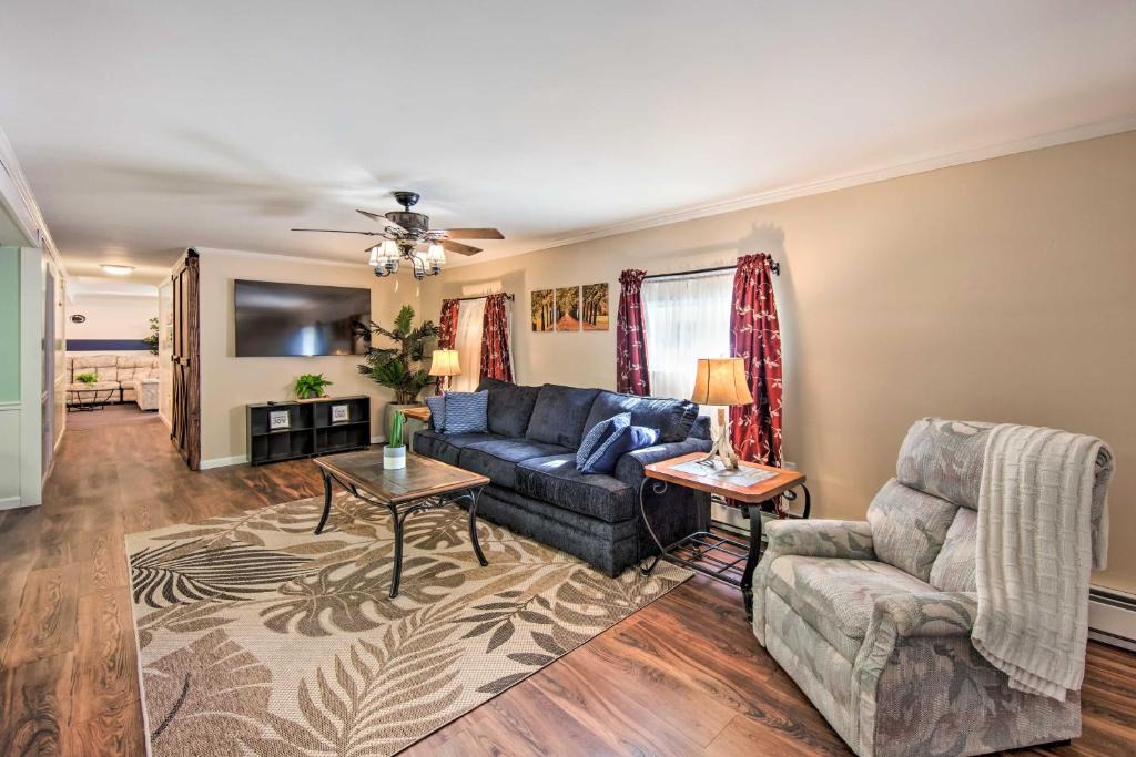 Moshannon Apartment | Lovely Moshannon Ground Apartment w/Fire Pit
